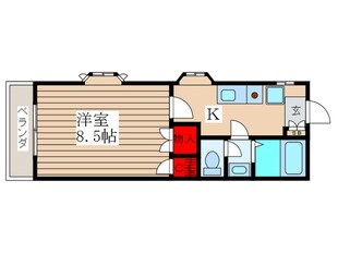 グリックハイムの物件間取画像